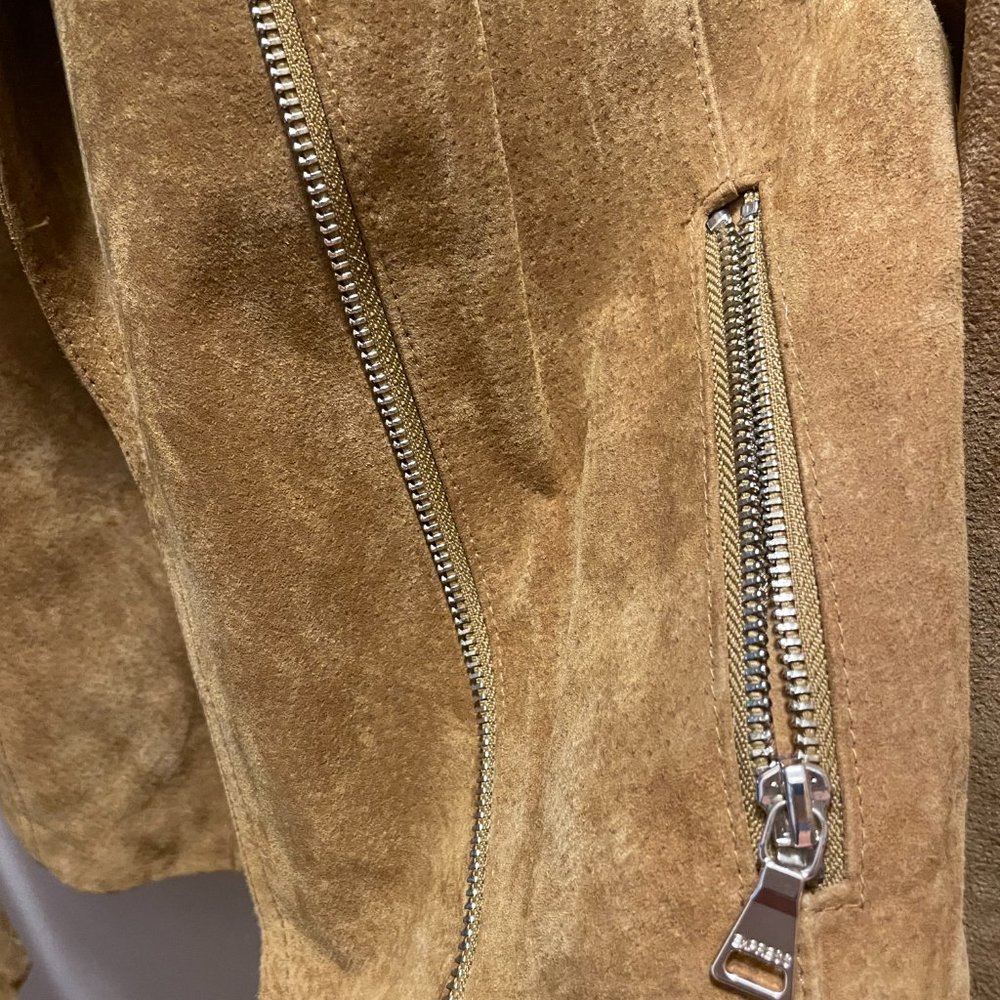 Express Suede Motorcycle Jacket - image 6